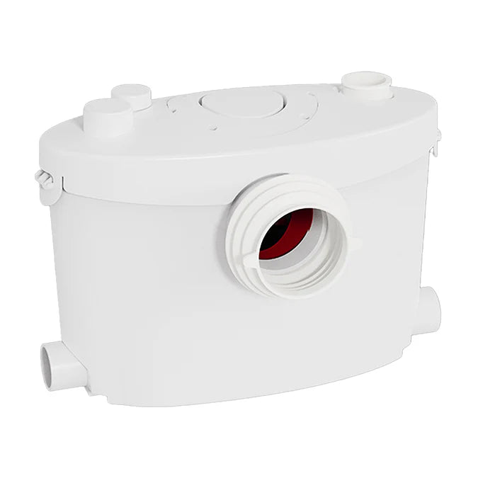Macerator Pump 400W Homac H400e for Toilet Shower Sink Waste IPX4 Rating 3 or 4 in 1 With 1 Year Warranty
