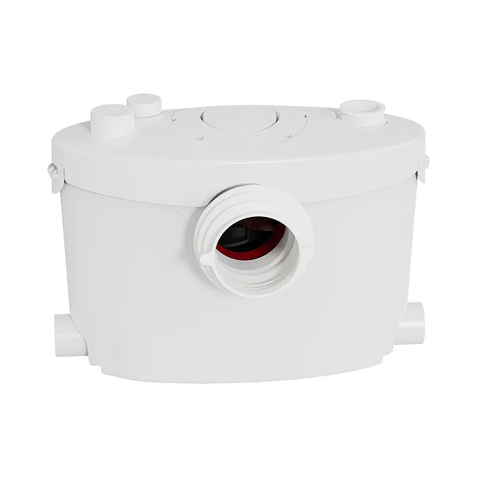 Macerator Pump 400W Homac H400e for Toilet Shower Sink Waste IPX4 Rating 3 or 4 in 1 With 1 Year Warranty